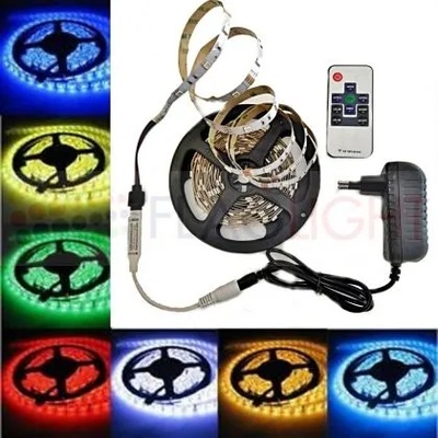 Комплект led лента rgb с контролер и адаптер (1131 rf 1130 ir)