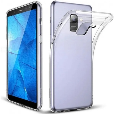 Samsung Ултра тънък силиконов гръб за Samsung A600 Galaxy A6 2018, Прозрачен (3107)