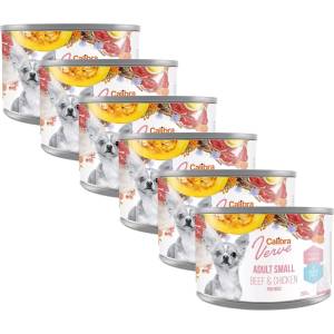 Calibra Dog Verve GF Adult Small Beef & Chicken 6 x 200 г