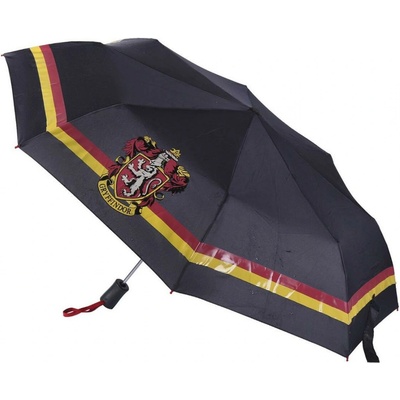 CurePink Harry Potter Nebelvír deštník skládací proměňovací vícebarevný