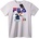 NOONEBRAND Карикатурна тениска Fila x Mario - XS, Black