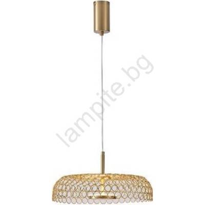 EUROLAMP Led Пендел led/10w/230v 3000k златист Ø 35 см (eu0267)