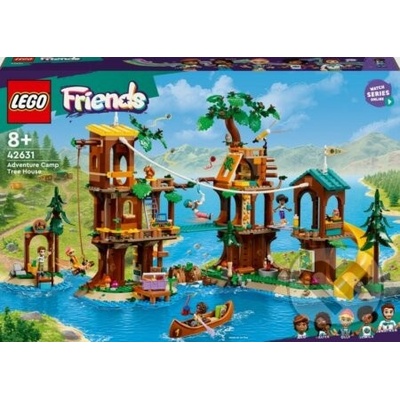 LEGO® Friends 42631 Dobrodružný tábor – dům na stromě – Zbozi.Blesk.cz