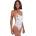 Hurley Бански костюм Hurley Urban Tide swimsuit - White (Urban Bone)