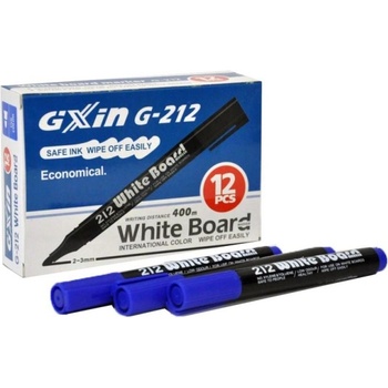 Маркер за бяла дъска gxin 212/213 син