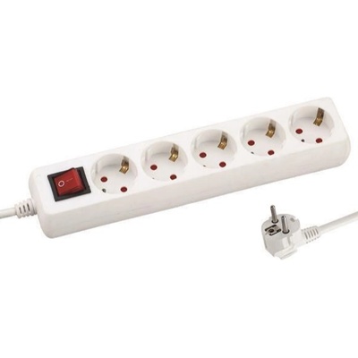 EUROLAMP 5 Plug 1,5 m Switch (10332)
