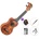 Mahalo MA1KA Artist Elite Series SET 2 Photo Flame Koa Сопрано укулеле (MA1KA-SET-2)