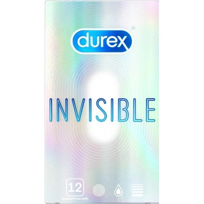 Durex Invisible extra thin x 12 ks
