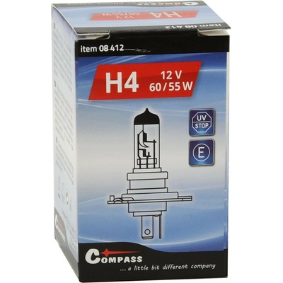 Compass H4 P43t-38 12V 60/55W