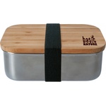 Origin Outdoors Контейнер за храна Origin Outdoors Lunchbox Bamboo - Stainless Steel - размер 0, 8 l (532-1580-0111)