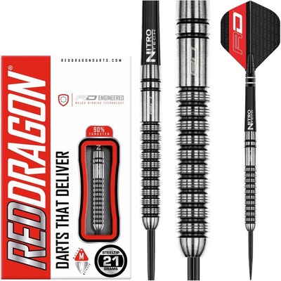Red Dragon steel Gian Van Veen 21g, 90% wolfram