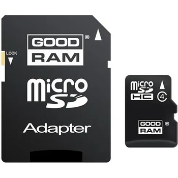 GOODRAM microSDHC 16GB Class 4 SDU16GHCAGRR10