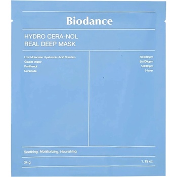 Biodance Hydro Cera-Nol Real Deep Mask 1 pc/34 g