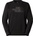 The North Face Мъжки пуловер The North Face Drew Peak Light Regular Crew Jumper - Black / Anthracite Grey - размер XXL (017-4319-0116)