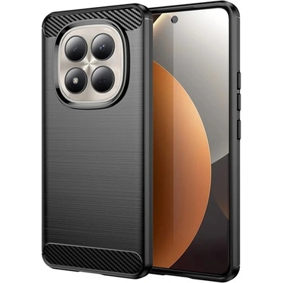 Gigapack Redmi Note 15 Pro 4G GIGAPACK Силиконов протектор за телефон, удароустойчив, карбонов модел, черен GP-180654 (GP-180654)