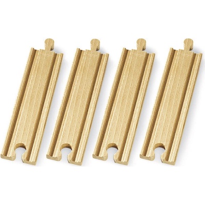 Brio Stredné koľajnice rovné 144 mm 4 kusy