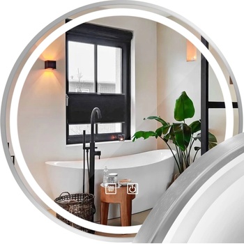 Tutumi Огледало LED 80cm MMJ BRUSH SILVER (HOM-06507)