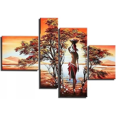 Африканка модел от 4 части