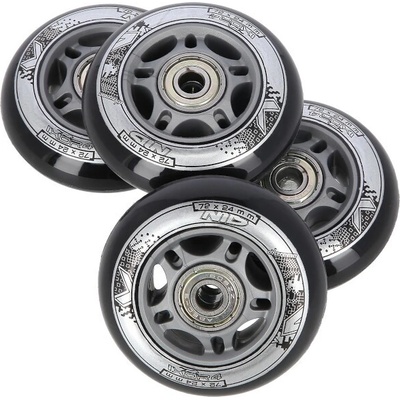 Nils Extreme PU 72 mm + Abec9 82 A 4 ks