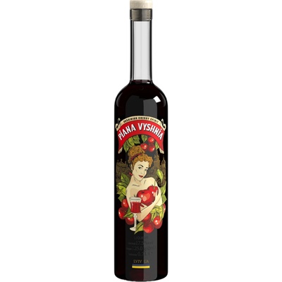PianaVyshnia Višňový likér 17,5% 0,7 l (čistá fľaša)
