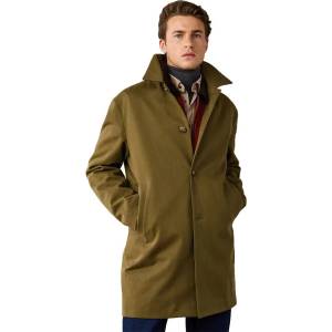 Faconnable Палто Façonnable Mid Car coat - Green (Forest Night Green)