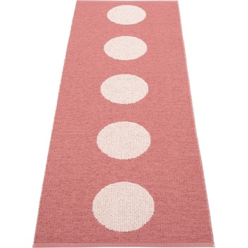 Pappelina Светлочервена пътека за открито и закрито 70x200 cm Vera Pop Blush - Pappelina (VP7E720)