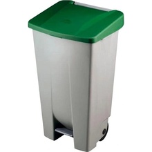 Gastro nášlapný 120 l šedá/zelená