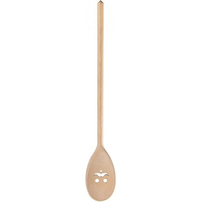 Vařečka dřevo oválná Vousy 35 cm
