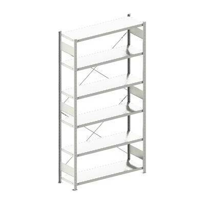 META zásuvný regál základní 2500x1300x400 mm, nosn. 230 kg