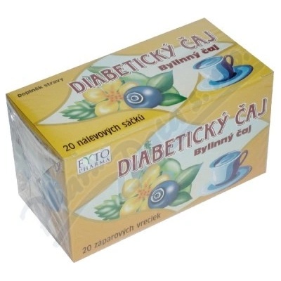 Fytopharma Diabetický čaj 20 x 1 g