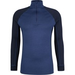 Stoic Мъжко мериносово термобельо Stoic Merino240 BengtSt. Half Zip Merino base layer - Dark Navy / Navy Blue - размер 3XL (015-2085-0517)
