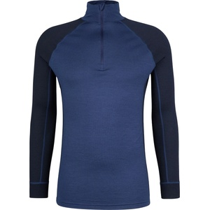Stoic Мъжко мериносово термобельо Stoic Merino240 BengtSt. Half Zip Merino base layer - Dark Navy / Navy Blue - размер 3XL (015-2085-0517)