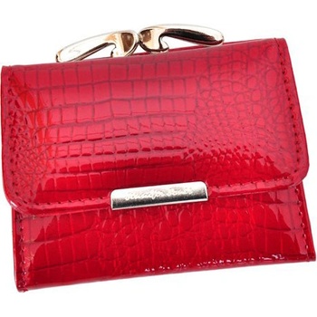 Jennifer Jones kožená malá dámska peňaženka červená