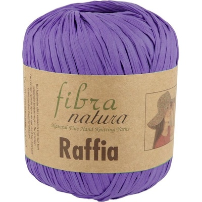 Fibra Natura Raffia 116-08 fialová
