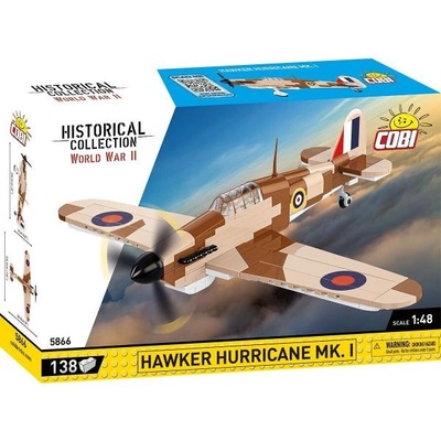 COBI II WW Hawker Hurricane Mk. I, 1: 48, 145 к