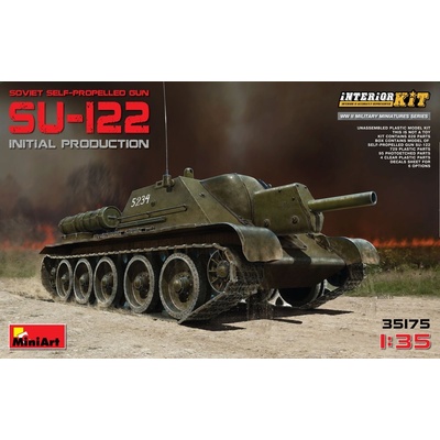 MiniArt SU-122 Initial Production w/Full Interior 1:35