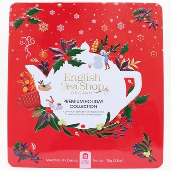 English Tea Shop Premium Holiday Collection červená 72 ks