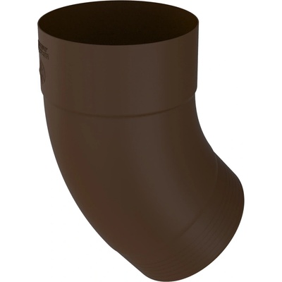 Zambelli Colordur Koleno 40° ø 100 mm falcované RAL 8017 hnědá 243205-E-8017