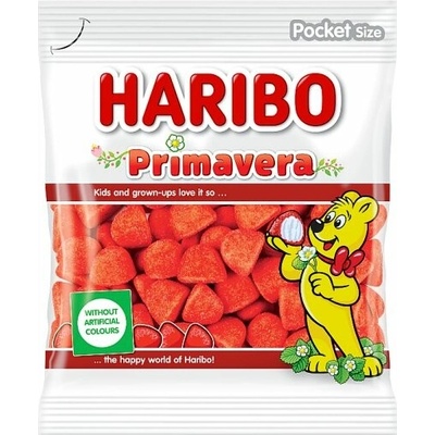 Haribo Primavera pěnové cukrovinky s ovocnou příchutí 100 g