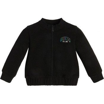 Image 1 of GUESS Черен суичър с цветен надпис Guess за момиче