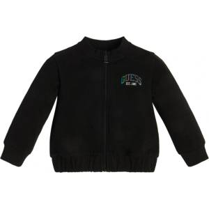 GUESS Черен суичър с цветен надпис Guess за момиче