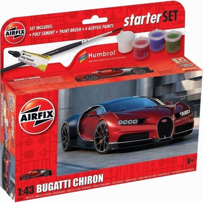 AIRFIX Starter Set auto A55005 Bugatti Chiron 1:43