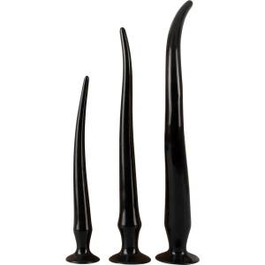 You2Toys Super Long Flexible Butt Plug Set Black