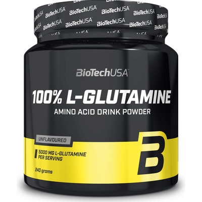 Biotech USA 100% L-Glutamine 240 g