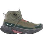 Salewa Дамски туристически обувки Salewa Women's Pedroc 2 Leather Mid PTX Walking boots - Faded Green / Dark Olive - размер 36, 5 (EU) (119-1021-0113)