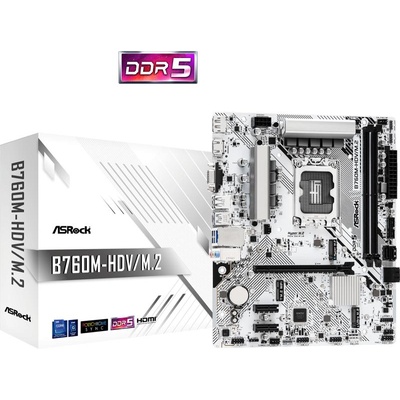 ASRock B760M-HDV/M.2 D5