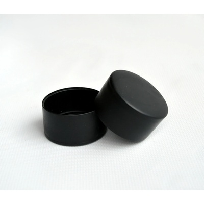 Čepička PVC 48 mm - černá