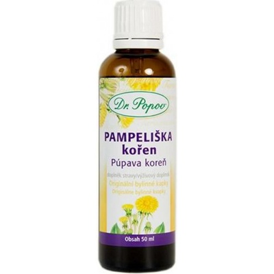 Dr. Popov Bylinné kvapky púpava koreň 50 ml