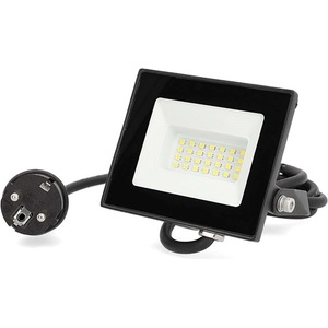 Nedis LLFL11BLK LED прожектор 20W, IP44, 4000 K, 1620 lm, 220 - 240 V AC 50/60 Hz, енергиен клас F (LLFL11BLK)
