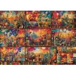Schmidt Spiele - Puzzle Indulgent downtime: travels with books - 2 000 piese